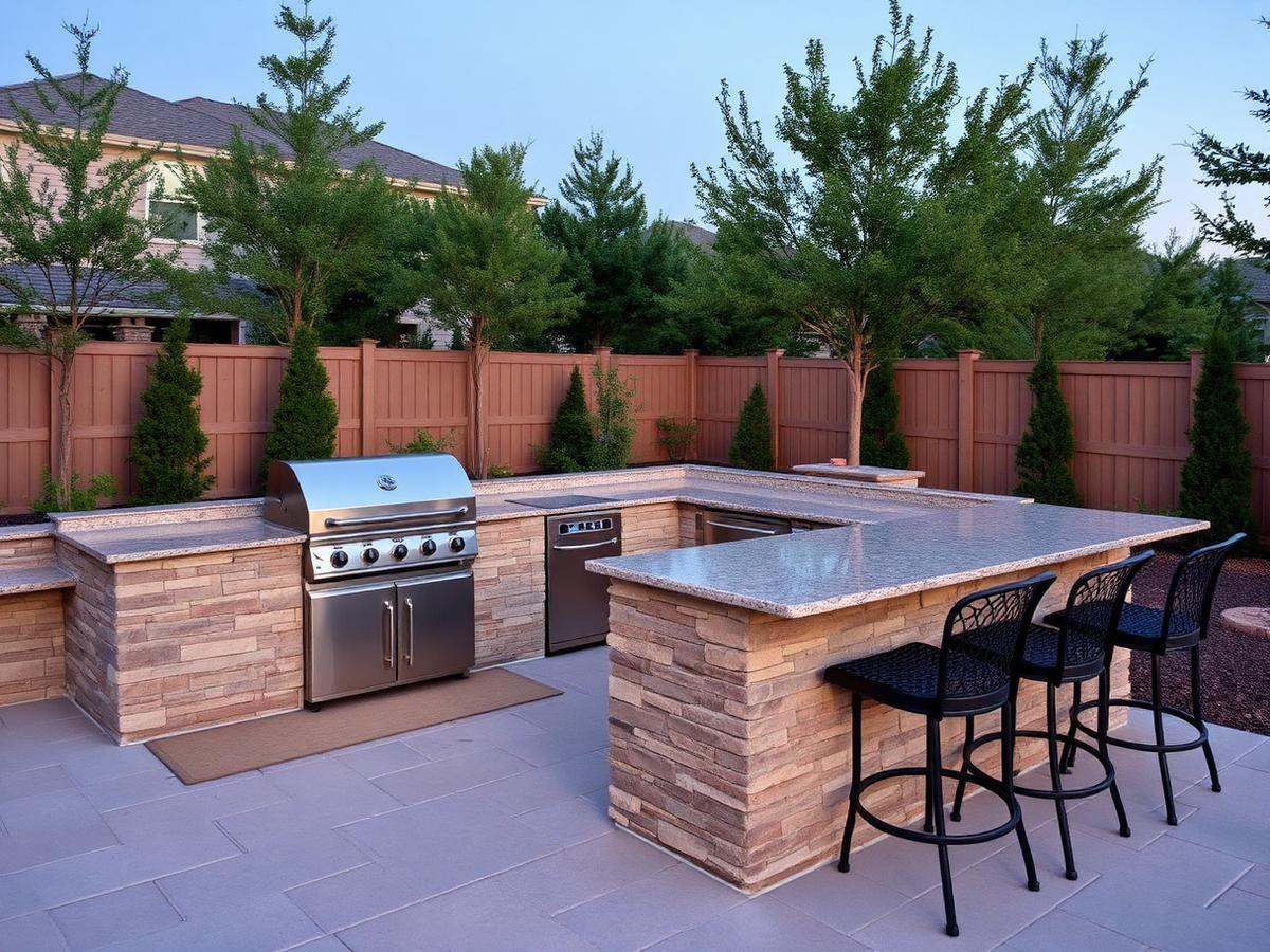 What Would This Outdoor Kitchen Cost? — Andover, MA